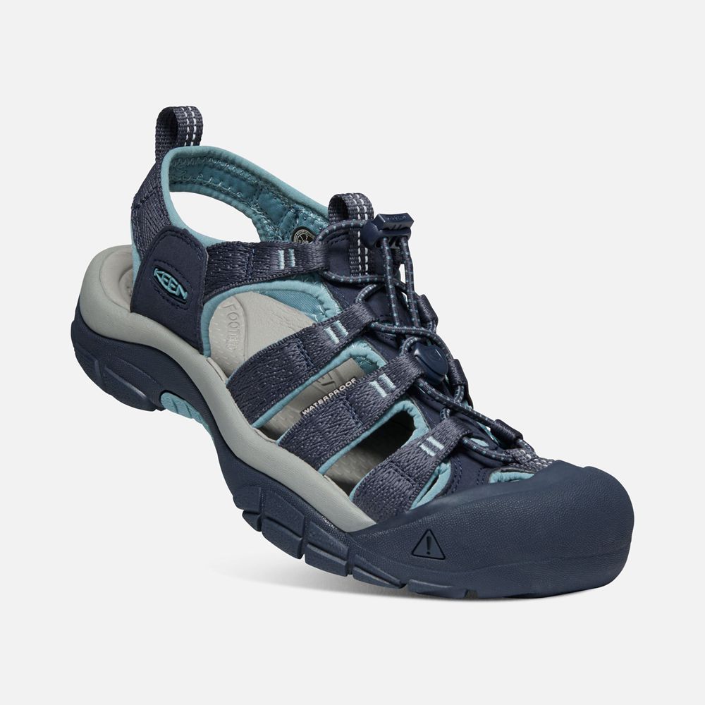 Sandalias Trekking Keen Mexico Azul Marino - Mujer Newport H2 - SK1579628